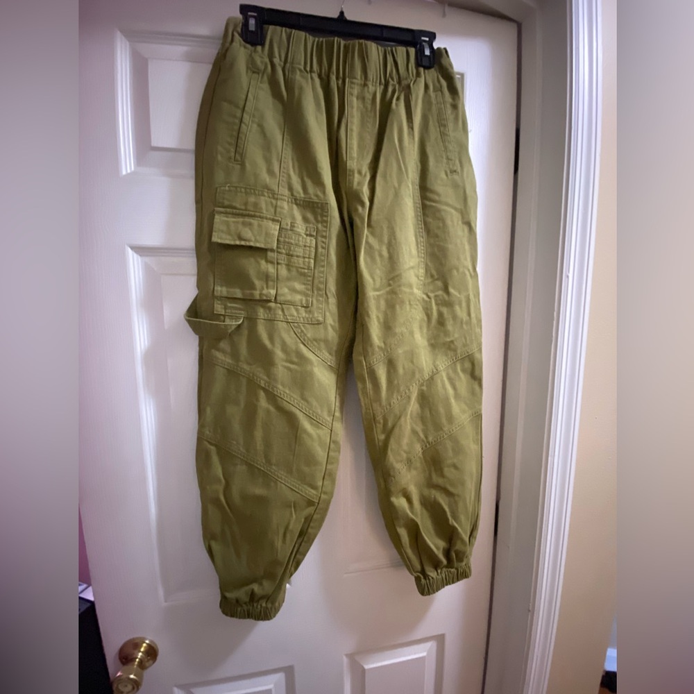 Olive Cargo Pants